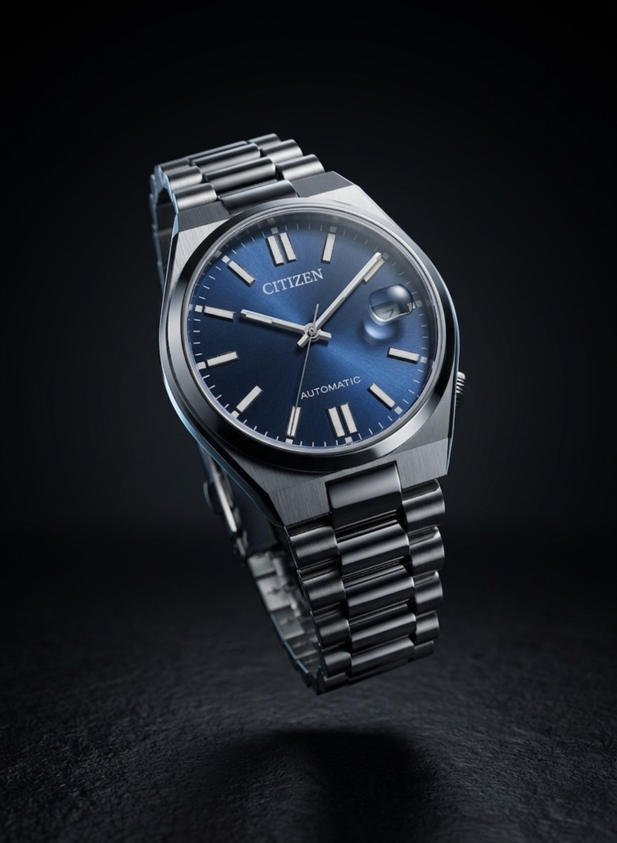 Citizen Automatic Blue Dial Stainless Steel — Buy online at Dark Vault Bangladesh